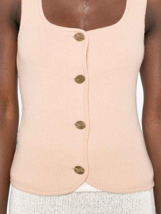 26FW 포르테포르테 베스트 15141MYKNITF50A3057 BEIGE - FORTE FORTE
