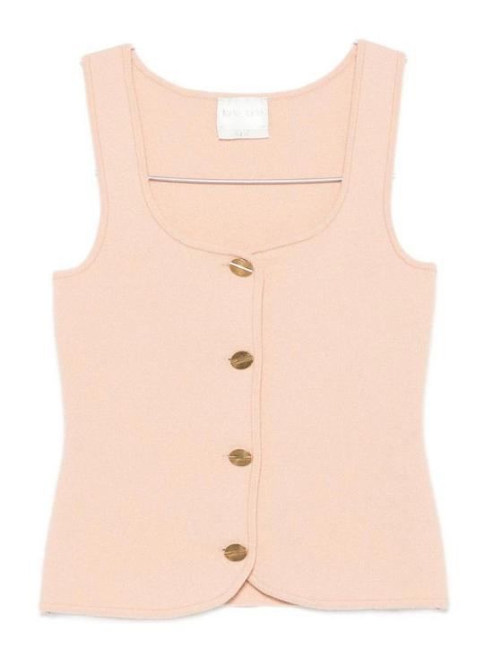 26FW 포르테포르테 베스트 15141MYKNITF50A3057 BEIGE