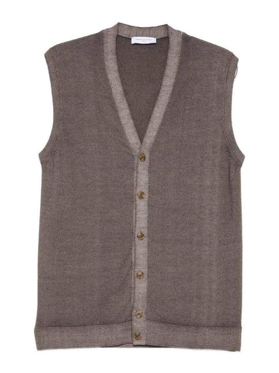 26FW 다니엘피에솔리 베스트 DF00030032 BROWN