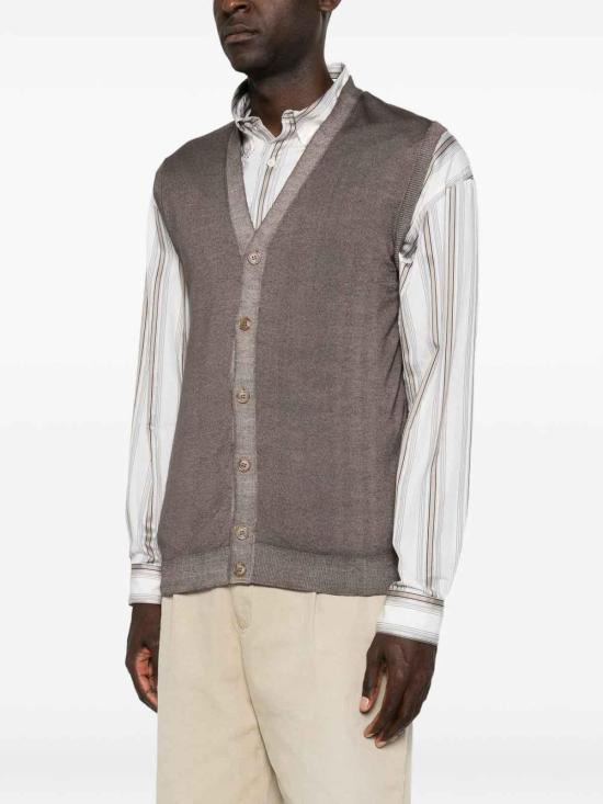 26FW 다니엘피에솔리 베스트 DF00030032 BROWN - DANIELE FIESOLI