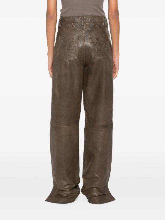 26FW 골든구스 가죽 자켓 GWP01882P00265936110 GREEN - GOLDEN GOOSE