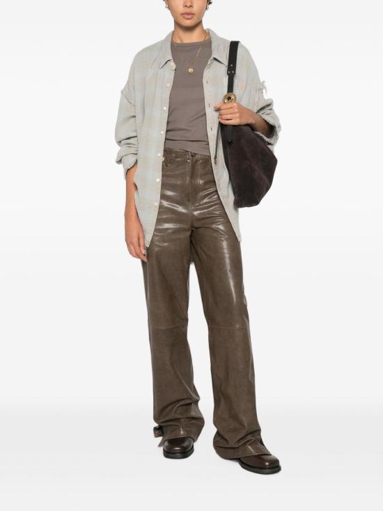 26FW 골든구스 가죽 자켓 GWP01882P00265936110 GREEN - GOLDEN GOOSE