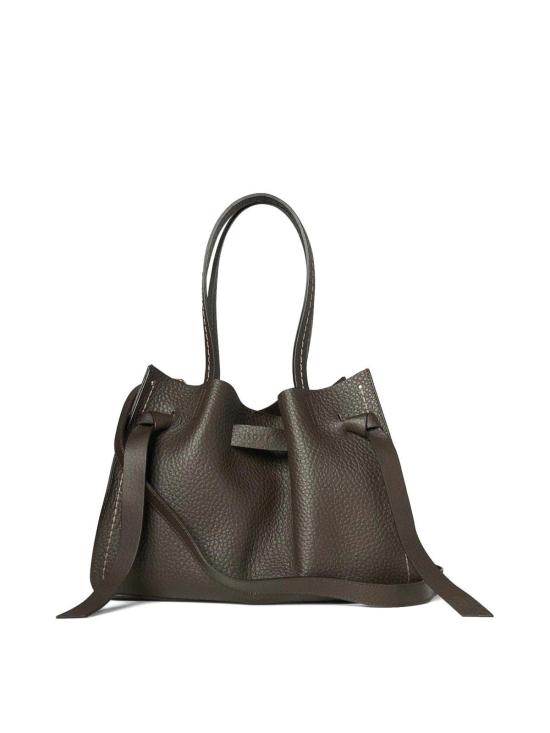 26FW 플리니오 비조나 토트백 24731QUEENTMORO BROWN