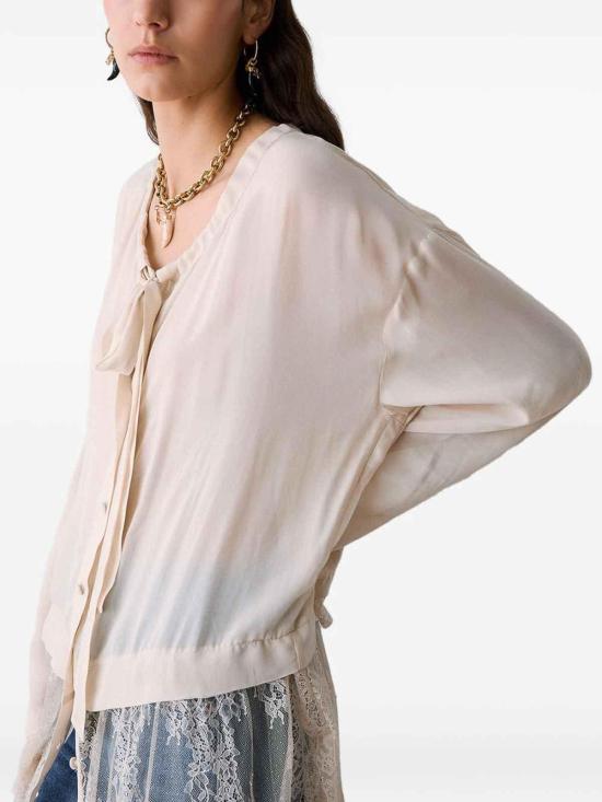26FW 리우조 셔츠 CF6220T866AX0720 LIGHT BEIGE - LIU JO