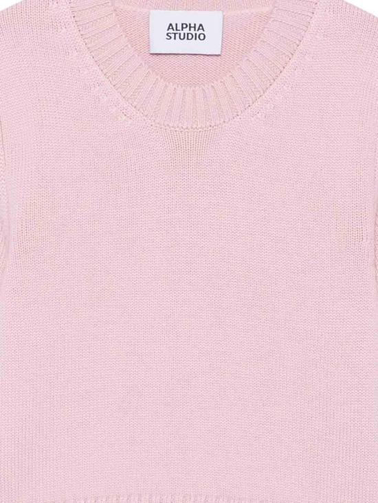 26FW 알파스튜디오 탑 AD8100C2011 PINK - ALPHA STUDIO