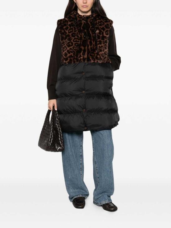 26FW 리우조 베스트 2F6052T0300D5266 BLACK - LIU JO