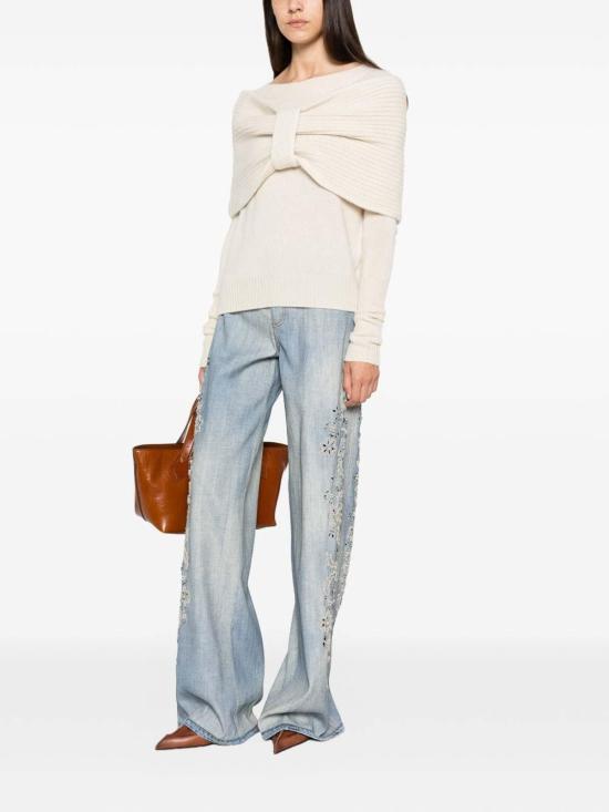 26FW 에르마노 설비노 팬츠 D497P707IETEJLQS4945 LIGHT WASH - ERMANNO SCERVINO