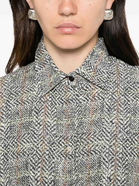 26FW 에르마노 설비노 셔츠 D492K361CTWEKS4909 GREY - ERMANNO SCERVINO