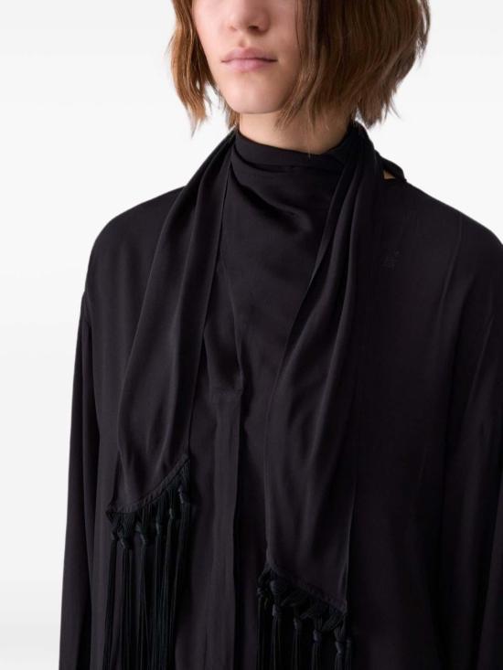 26FW 리우조 셔츠 CF6208T257822222 BLACK - LIU JO