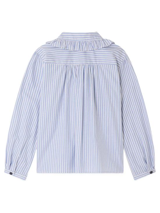 26FW [키즈] 봉쁘앙 셔츠 W06GBLW00003 214 RA BLEU GRIS - BONPOINT