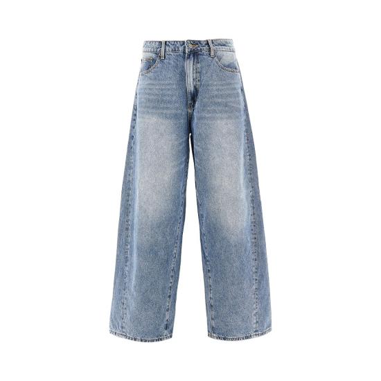 26FW 우드버드 데님 숏팬츠 2636 115 Blue