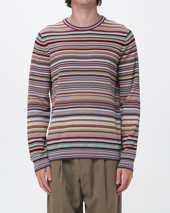 26FW 폴 스미스 니트웨어 M1R 982Z W03161 92 MULTICOLOR - PAUL SMITH