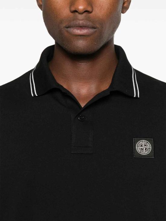 26FW 스톤 아일랜드 폴로 티셔츠 L2S152200012S0018V0029 BLACK - STONE ISLAND