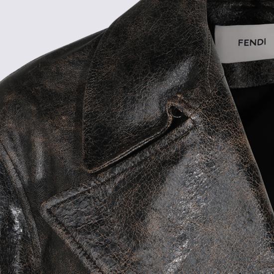 26FW 펜디 코트 FPJ165 B1OPF0TU7 EBONY - FENDI