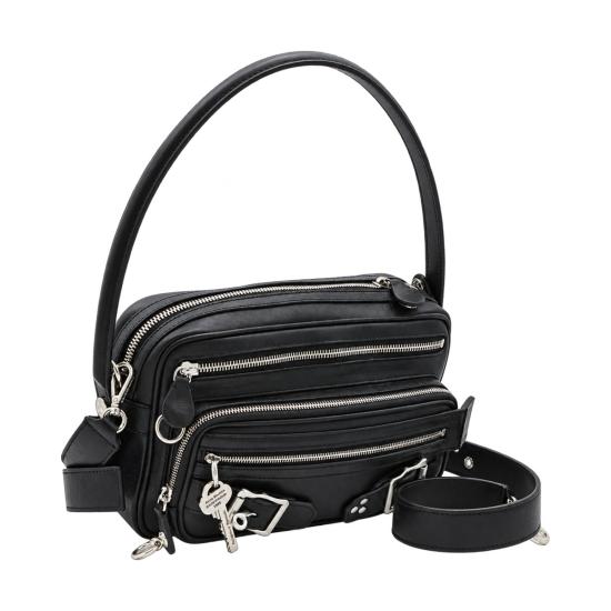 26FW 아크네 스튜디오 숄더백 C10307 900 BLACK - ACNE STUDIOS