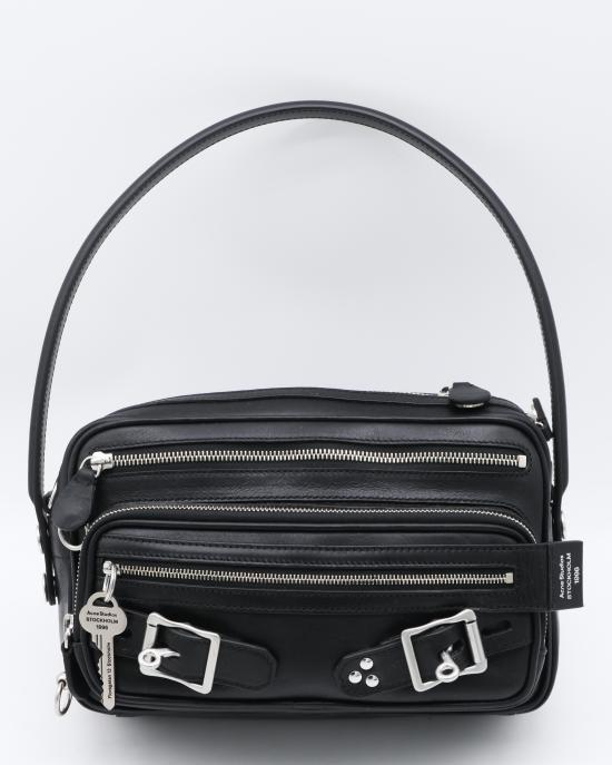 26FW 아크네 스튜디오 숄더백 C10307 900 BLACK - ACNE STUDIOS