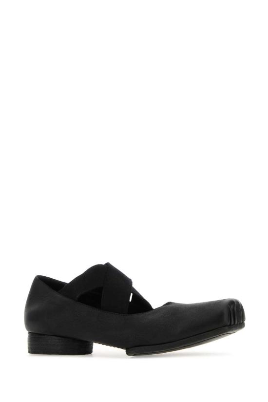 26FW 우마 왕 플랫 슈즈 US9001 UW900 Black - UMA WANG