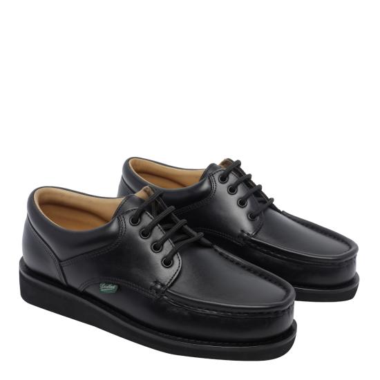 26FW 파라부트 THIERS 티에르 레이스업 슈즈 786404 LISSE NOIR BLACK - PARABOOT