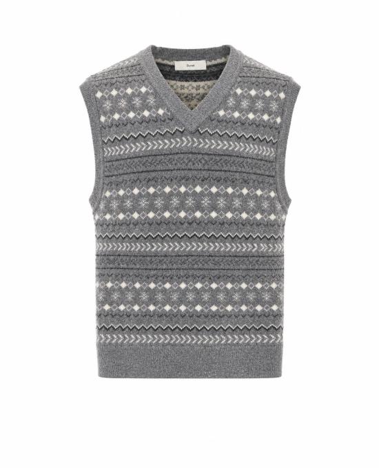 26FW 던스트 베스트 UDSW6C117G2 GREY