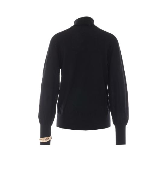 26FW 리우조 스웨터 CF6039MA82O 22222 BLACK - LIU JO