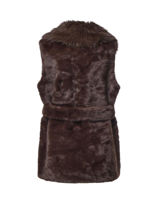 26FW 브이73 코트 73C1AA101 PRINCESSMORO DARK BROWN - V73