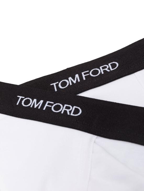 26FW 톰포드 팬티 T4XC11040 100 WHITE - TOMFORD