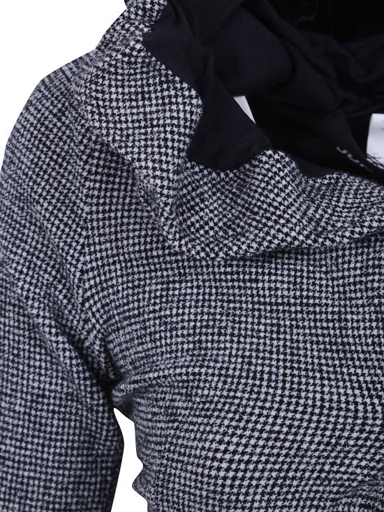 26FW 준야 와타나베 꼼데가르송 수트 자켓 JR J027 BLACK ECRU X - JUNYA WATANABE COMME DES GARCONS