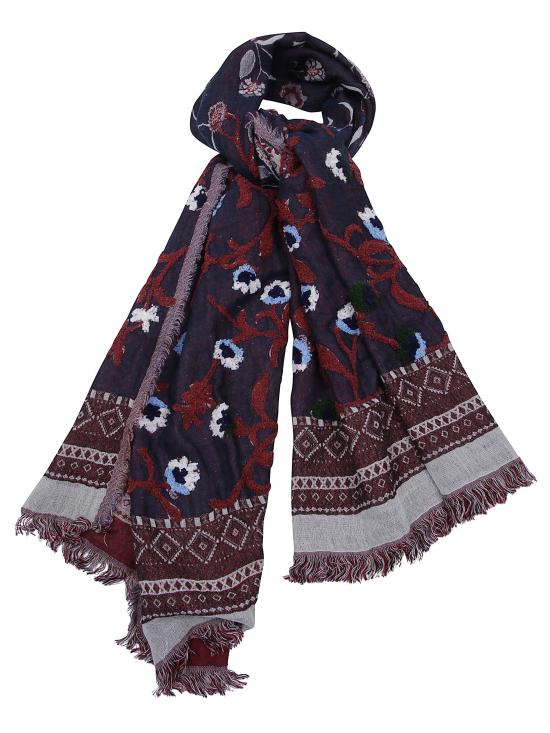 26FW 레더 스미스 런던 머플러/스카프 SCARF17258 BLUE - LEATHER SMITH LONDON