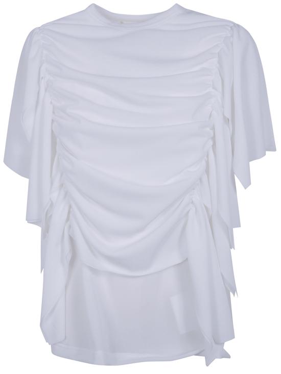 26FW 꼼데가르송 탑 GR T014 WHITE