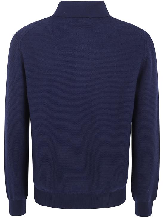 26FW 에르메네질도제냐 폴로 티셔츠 UIK74A4 145 B09 BLACK - ERMENEGILDO ZEGNA