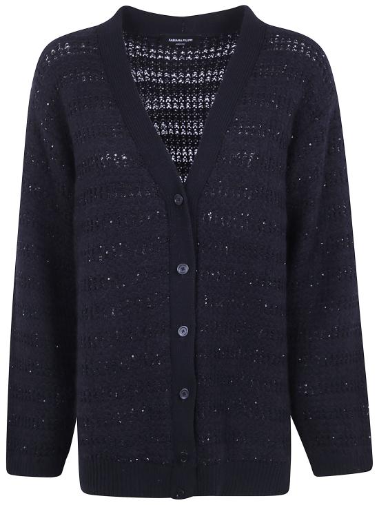 26FW 파비아나 필리피 가디건 MAD226F453 M420 M093 825 BLACK