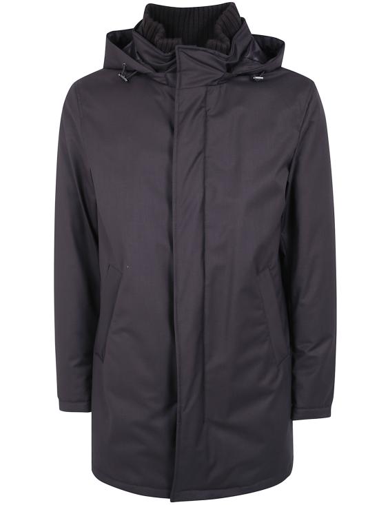 26FW 에르노 후드 다운 자켓 PI001155U 12638 8800 DARK BROWN