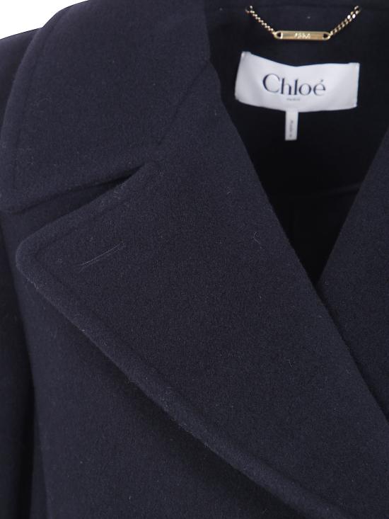 26FW 끌로에 코트 CH26WMA30076 001 BLACK - CHLOE