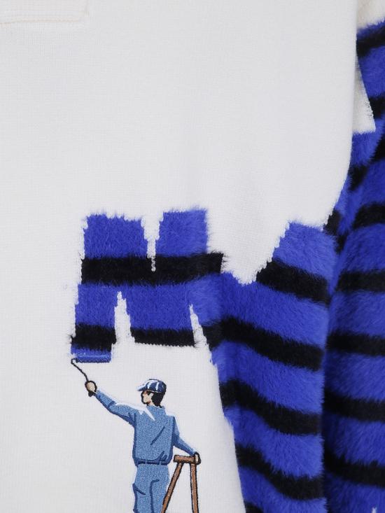 26FW 하우스 오브 에러스 폴로 티셔츠 HEFW26SW02708 8475 CREAM STRIPPED - HOUSE OF ERRORS