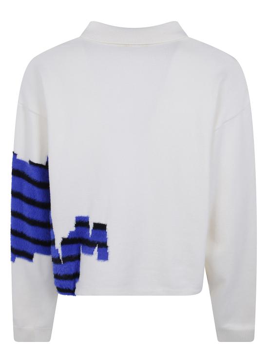 26FW 하우스 오브 에러스 폴로 티셔츠 HEFW26SW02708 8475 CREAM STRIPPED - HOUSE OF ERRORS