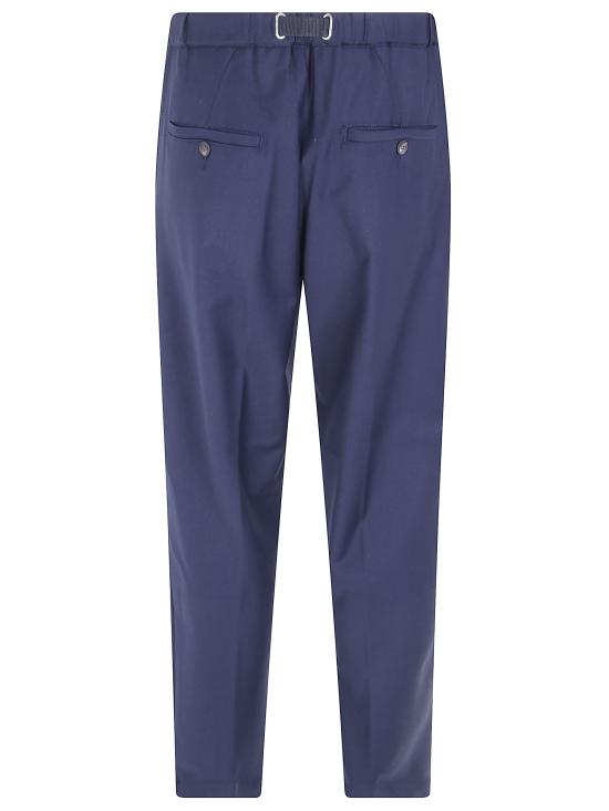 26FW 화이트샌드 스트레이트 팬츠 26WSU68 106 137 NAVY - WHITE SAND