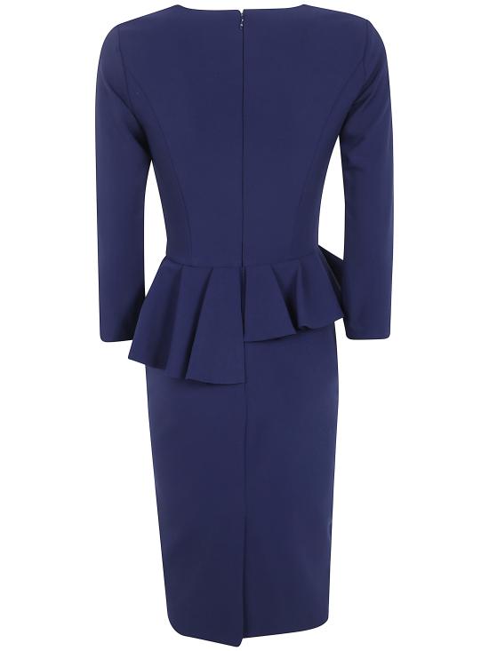26FW 엘리자베타프랜치 미디 원피스 AB01067E2 H88 NIGHT BLUE - ELISABETTA FRANCHI