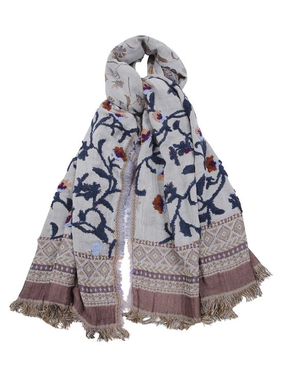 26FW 레더 스미스 런던 머플러/스카프 SCARF17258 WARM WHITE - LEATHER SMITH LONDON