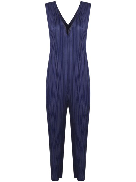 26FW 플리츠플리즈 점프수트 PP68JI384 75 NAVY