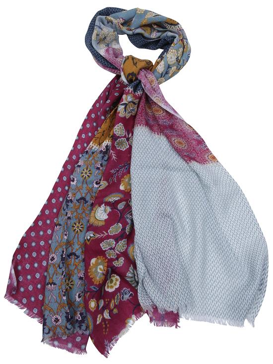 26FW 레더 스미스 런던 머플러/스카프 SCARF16647 PLUM - LEATHER SMITH LONDON