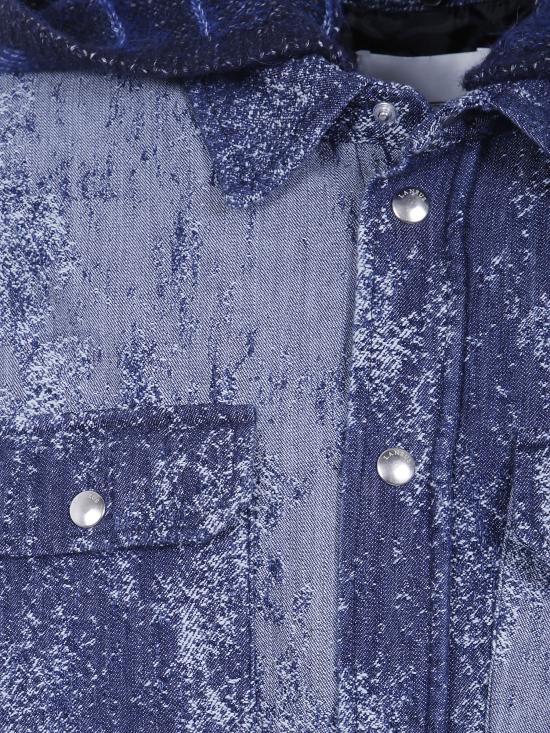 26FW 라니우스 데님 셔츠 F6LAMASI096 126 BLUE DENIM - LANEUS