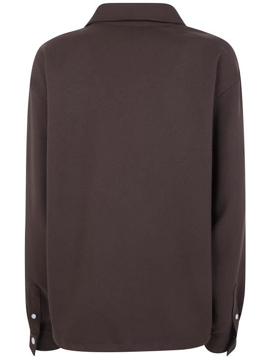 26FW 드롤드무슈 긴팔 셔츠 M SH276 PL186 BROWN - DROLE DE MONSIEUR