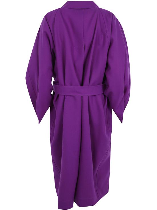 26FW 이세이 미야케 코트 IM68FA052 81 PURPLE - ISSEY MIYAKE