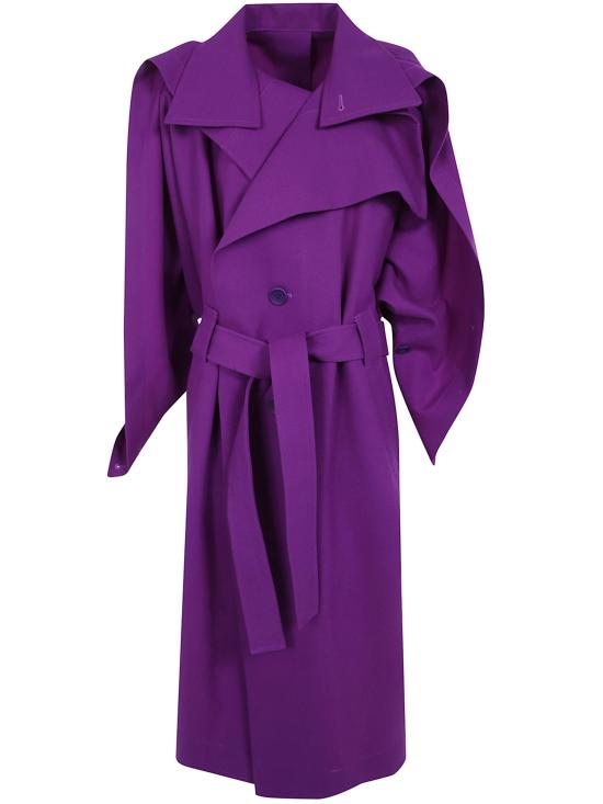 26FW 이세이 미야케 코트 IM68FA052 81 PURPLE