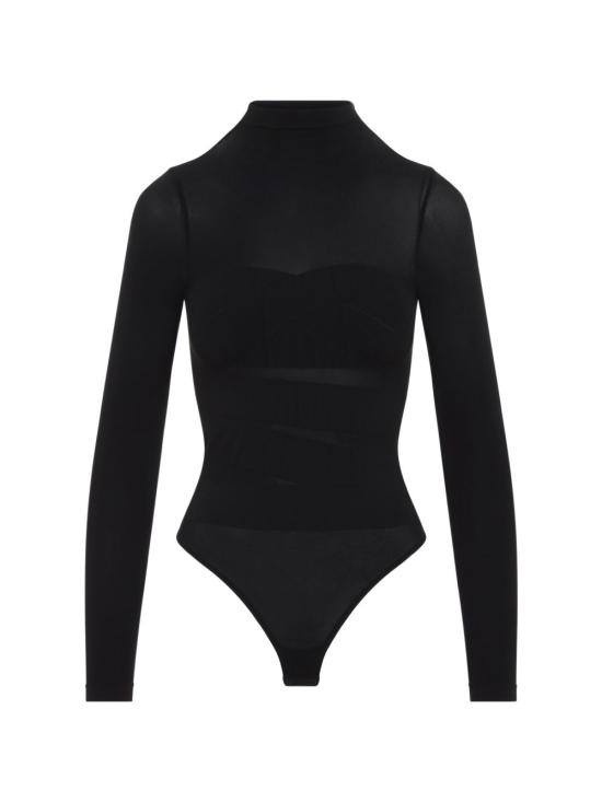 26FW 월포드 바디수트 티셔츠 77129 9180 BLACK