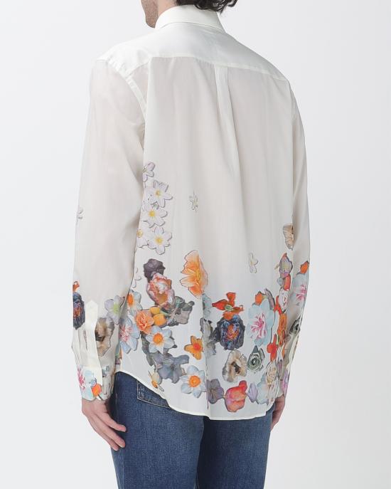 26FW 폴 스미스 긴팔 셔츠 M1R A112 W03133 01 BIANCO MULTI - PAUL SMITH