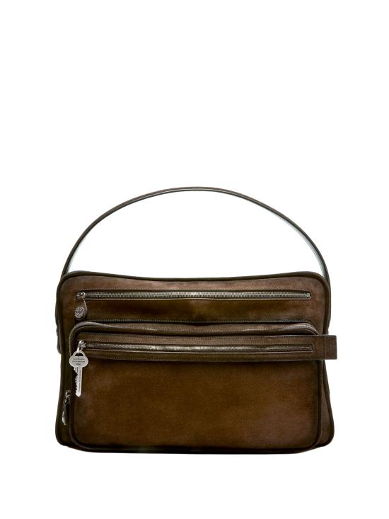 26FW 아크네 스튜디오 카메로 카메라 스웨이드 숄더백 C10330 ADM DARK BROWN - ACNE STUDIOS