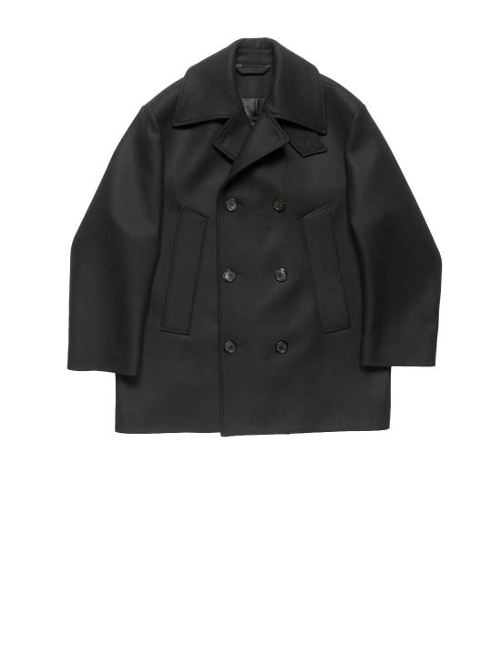 26FW 아크네 스튜디오 코트 B90904 900 BLACK