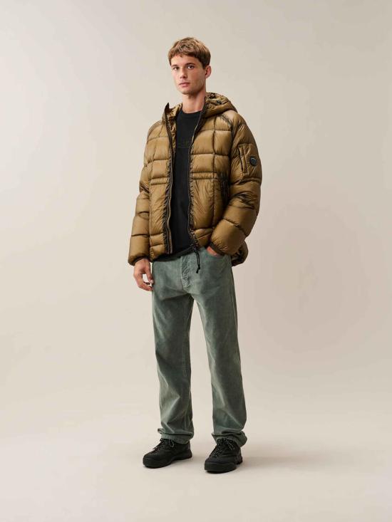 26FW 씨피 컴퍼니 D.D. 쉘 후드 다운 퍼퍼 자켓 21CMOW702A 110416A340 ERMINE - C.P. COMPANY