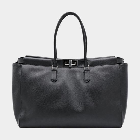26FW 펜디 토트백 7VA701 B1E3F0QA1 BLACK